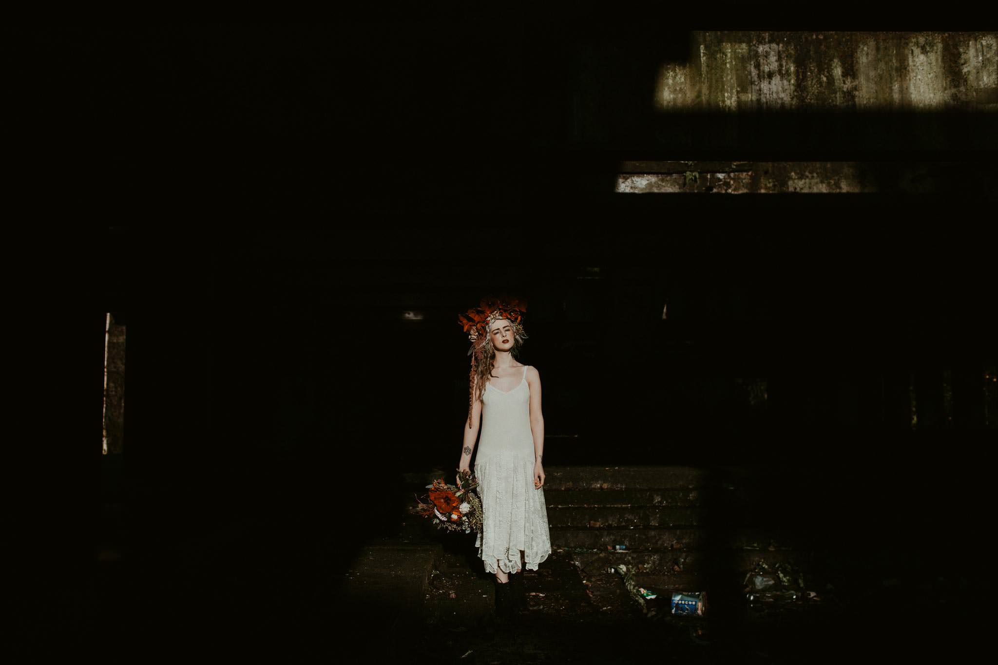 creative wedding photographer glasgow