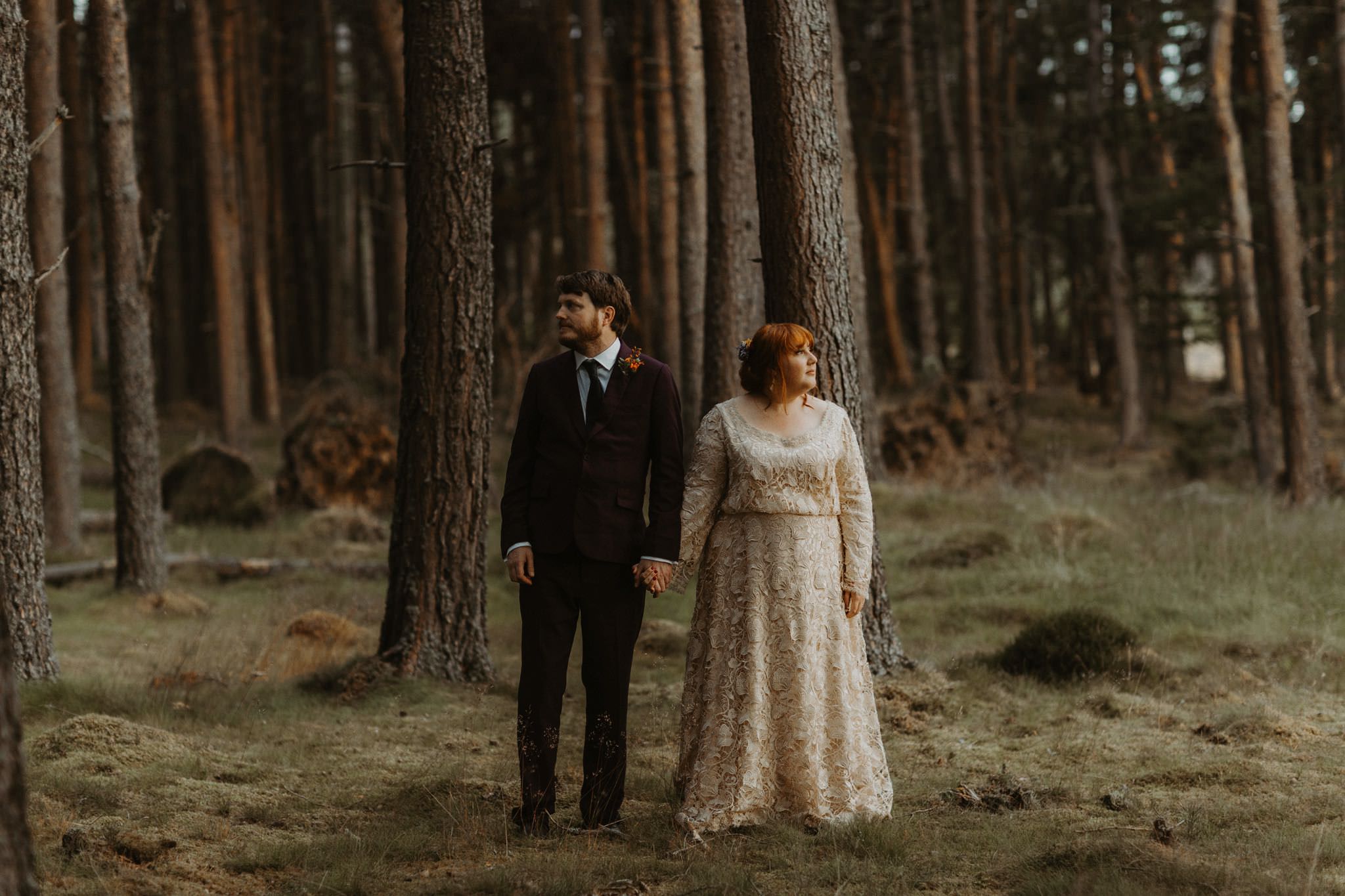 boho forest wedding