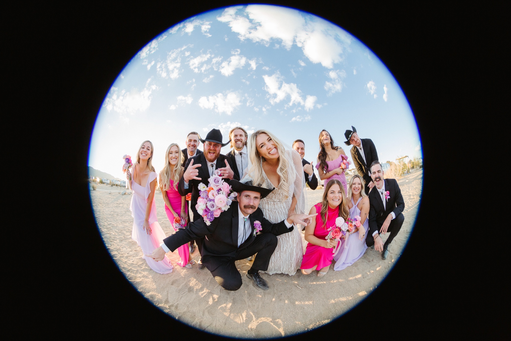 GETTING MARRIED IN JOSHUA TREE 23 autocamp joshua tree wedding party photos