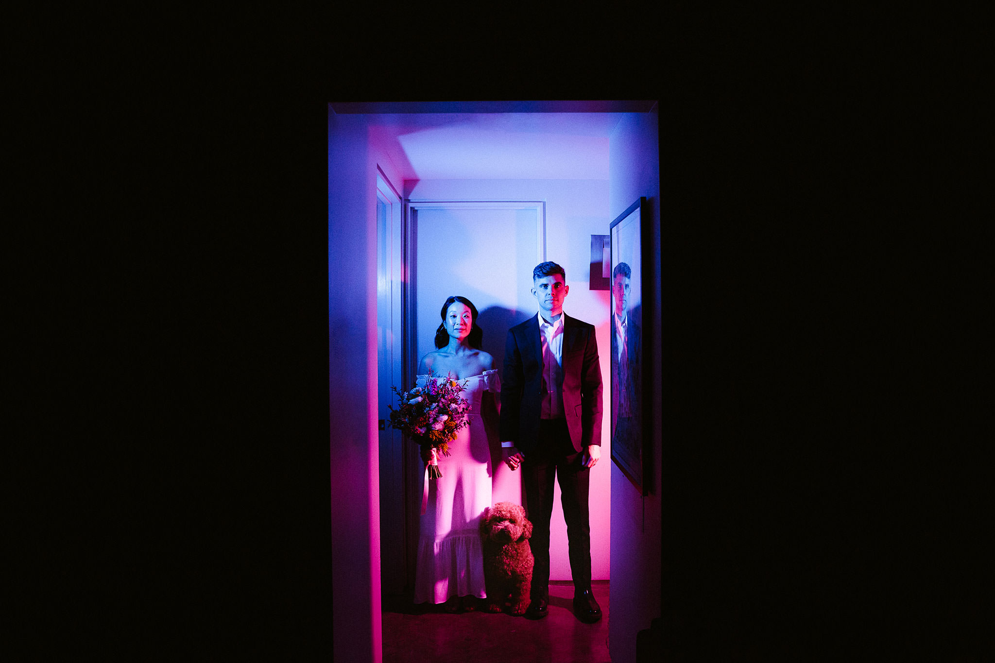 SANTA CRUZ WEDDING PHOTOGRAPHER 5 neon lights creative santa cruz wedding photographer