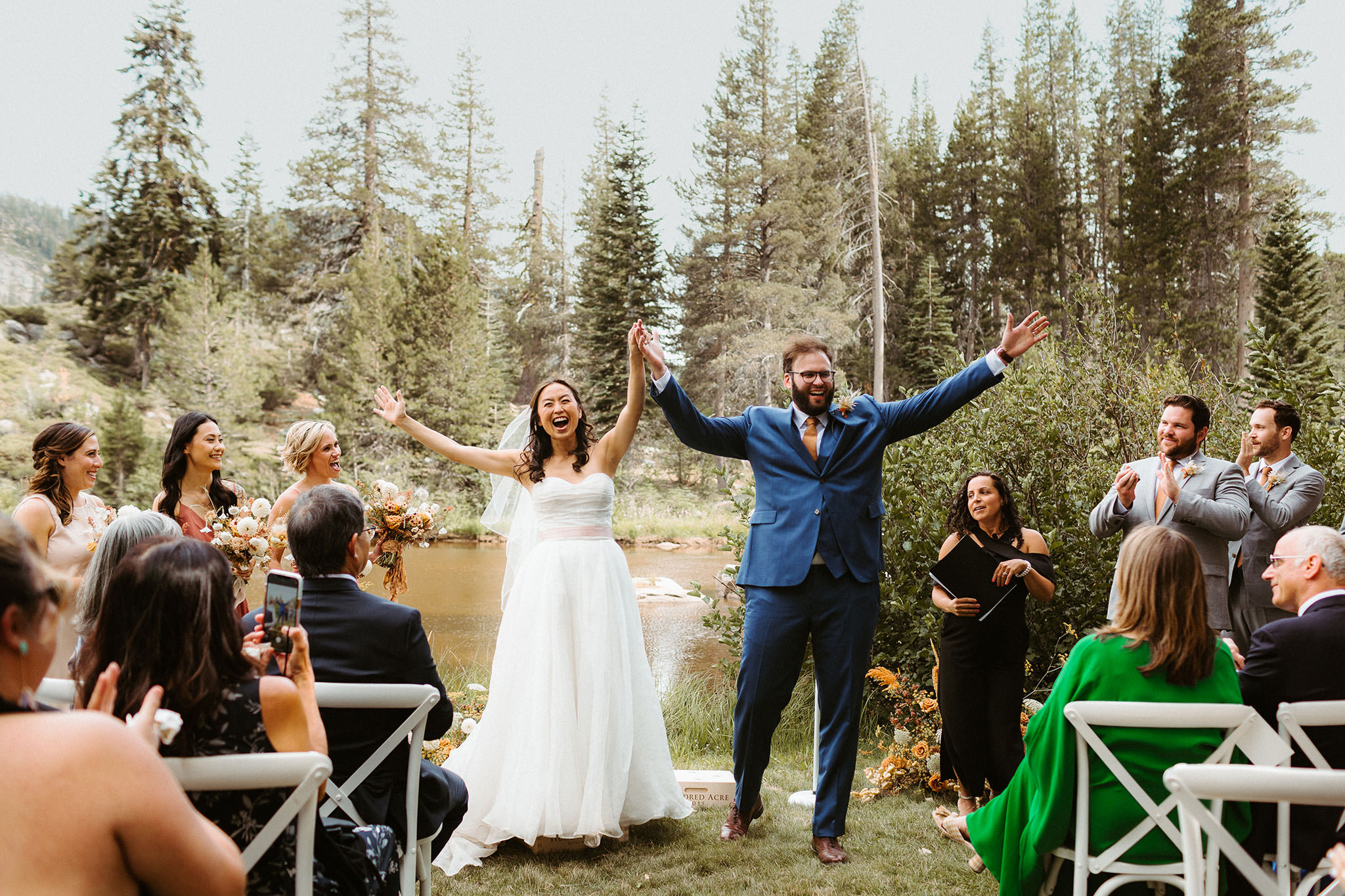 old mill park wedding ceremony