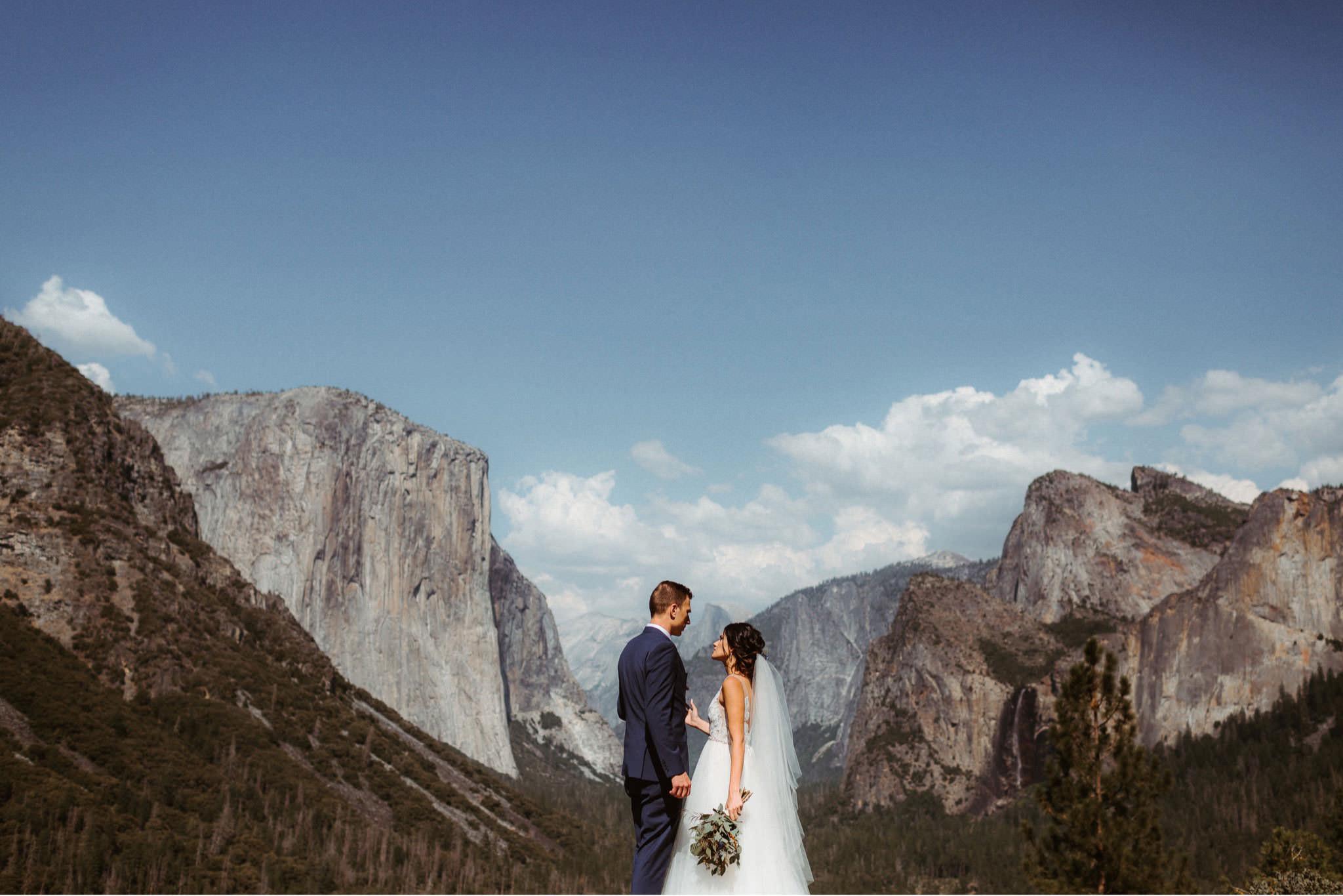 YOSEMITE WEDDING 3 yosemite elopement at tunnel view