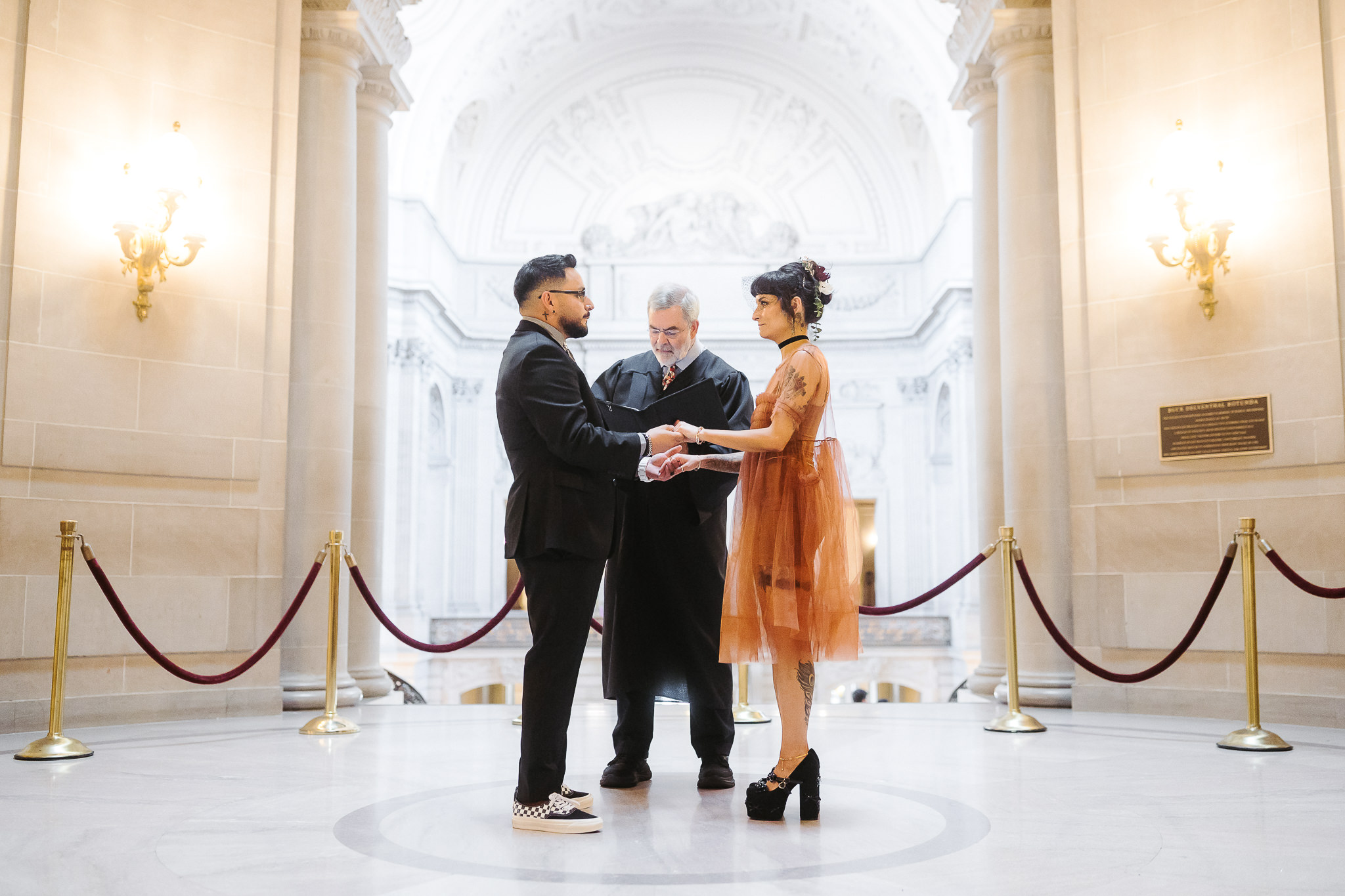 san francisco city hall wedding ceremony