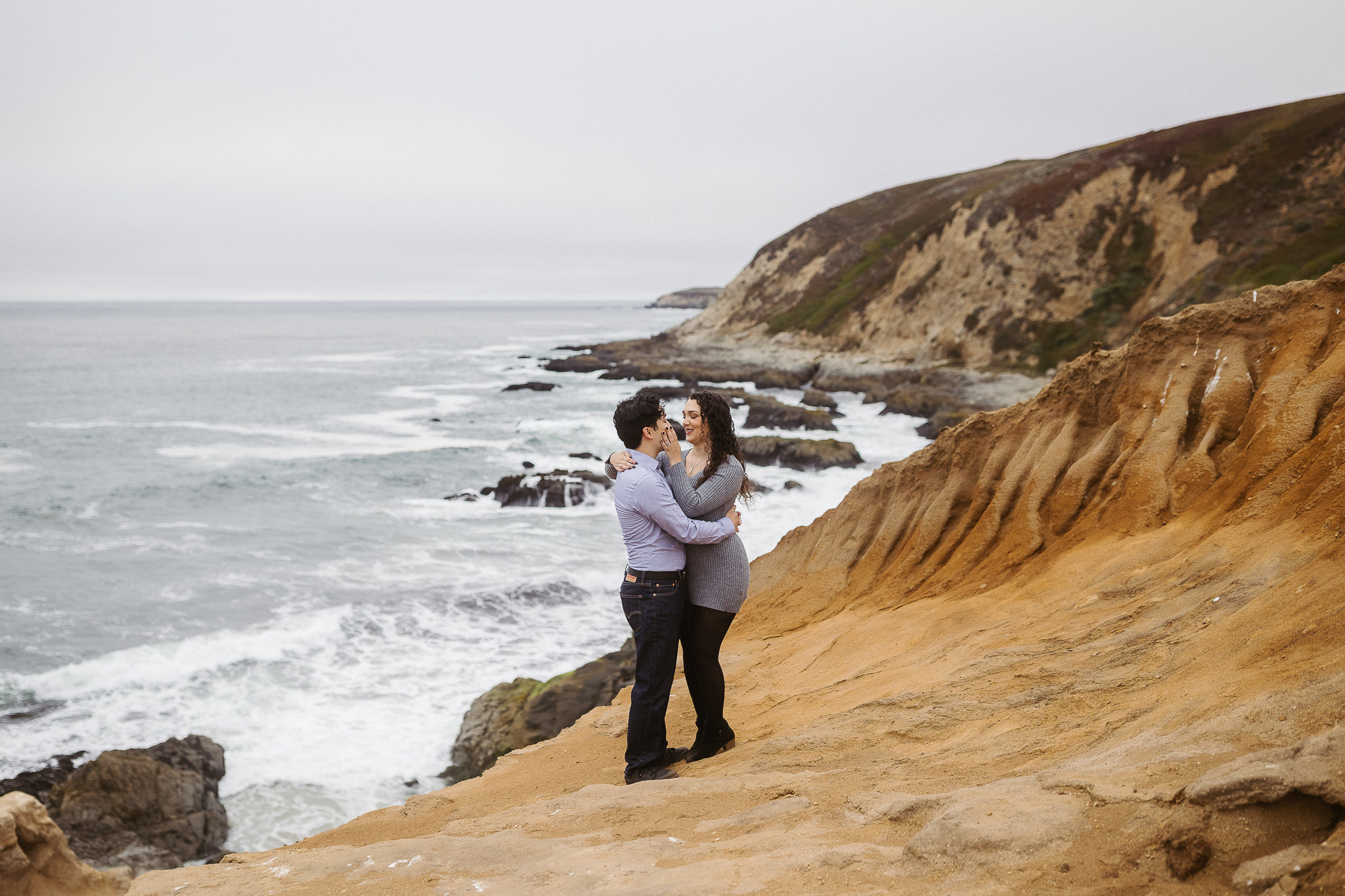 BODEGA BAY ELOPEMENT 1 bodega bay wedding photos on the cliffs